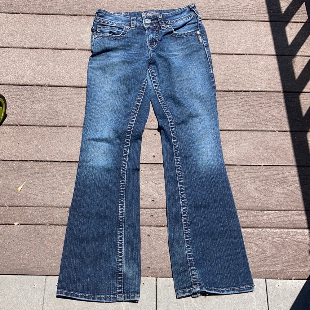 Silver jeans Suki surplus size 26 /L 30